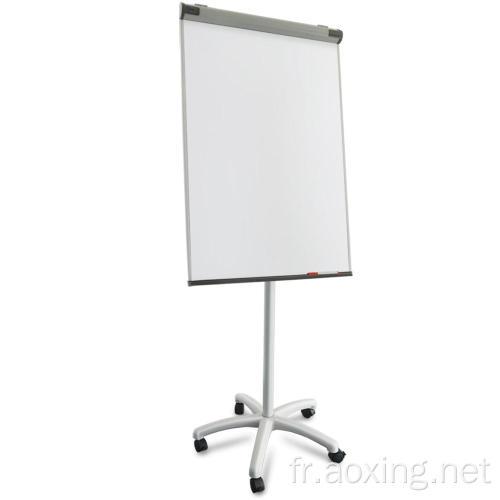 Porte-pliage mobile professionnel tableau blanc réglable